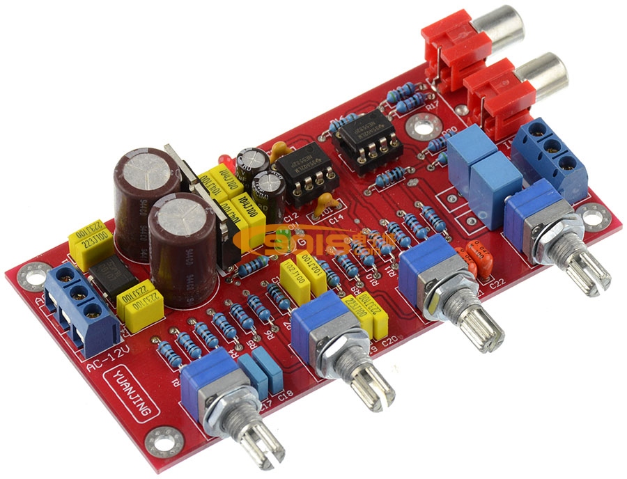 德州NE5532高级高保真发烧音调板 成品板 带IC座
