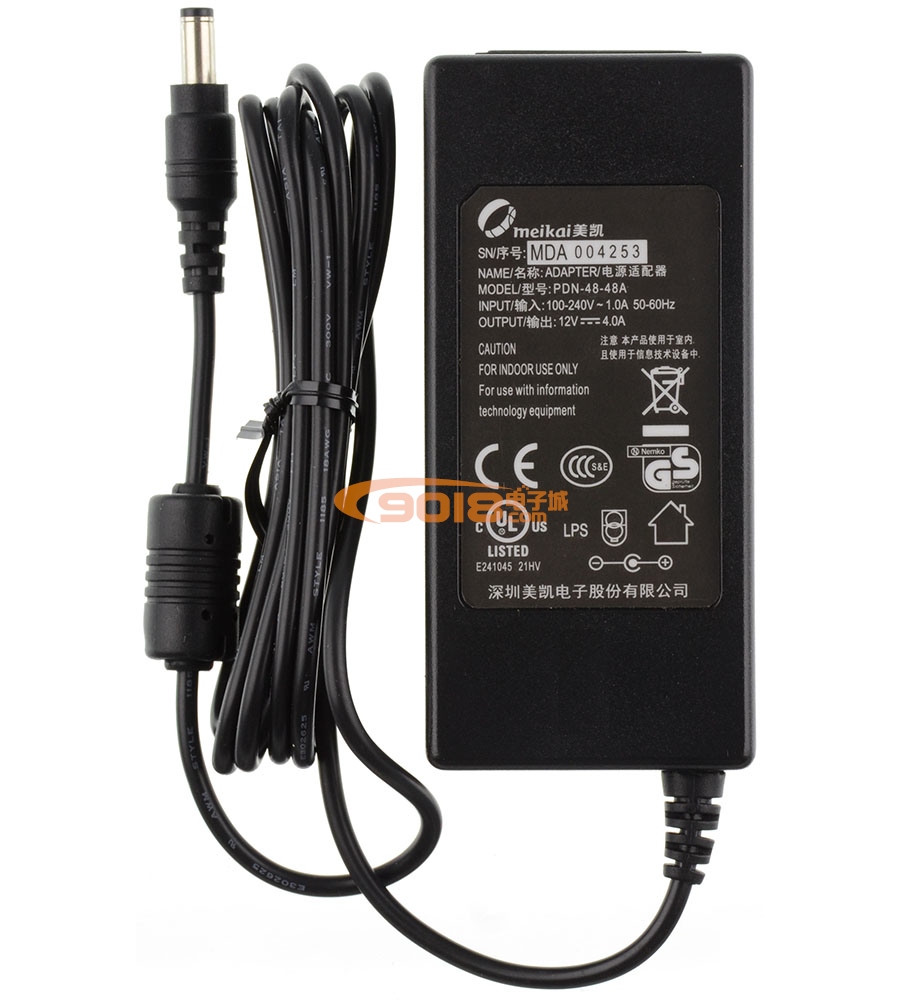 全新原装美凯开关电源适配器 PDN-48-48A 12V4A