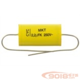 CYC MKT系列 轴向引脚 分频器 发烧薄膜电容(2.2uf/250V)