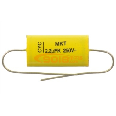 CYC MKT系列 轴向引脚 分频器 发烧薄膜电容(2.2uf/250V)