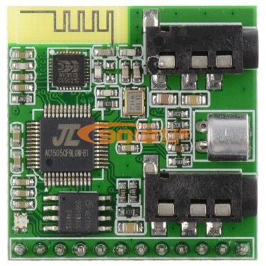 微型蓝牙接收模块/蓝牙音频电路板/带语音电话/无线音箱内置模块