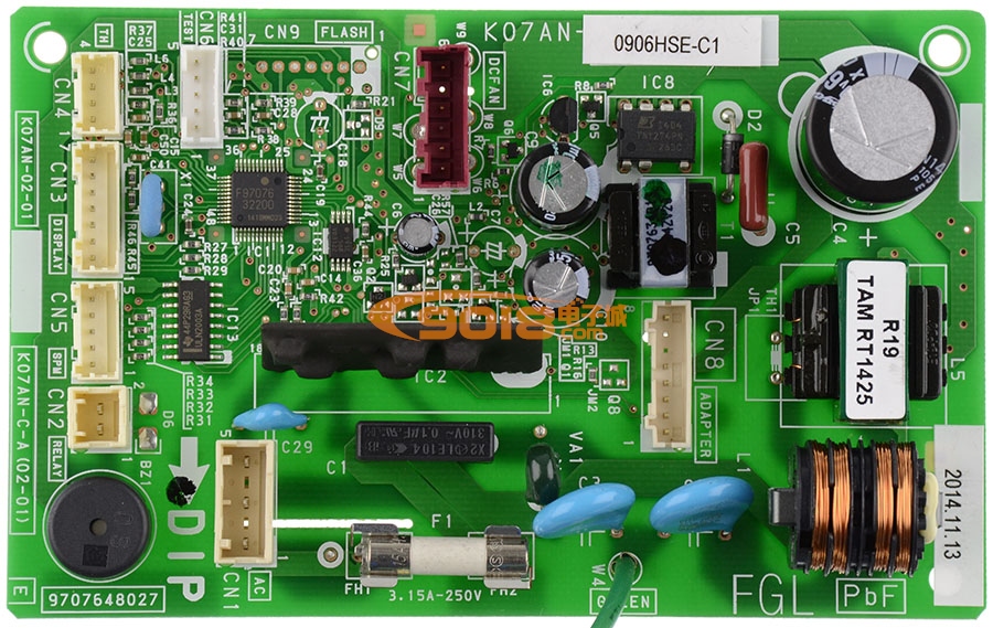 全新原装富士通将军 ASQA12LKC 变频空调室内机主板/电脑板/控制板