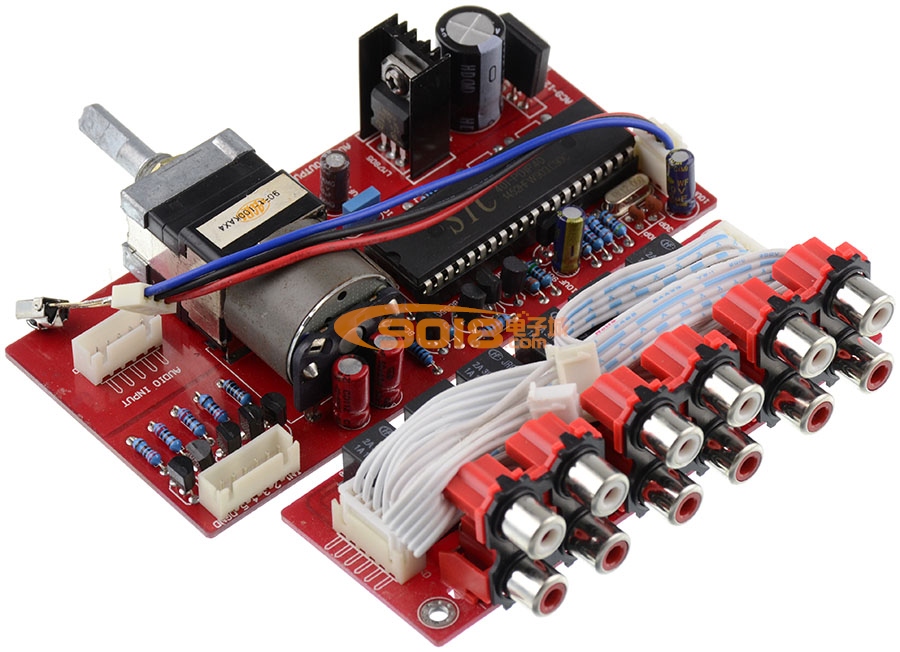 遥控马达电位器前级板 电子音量控制板