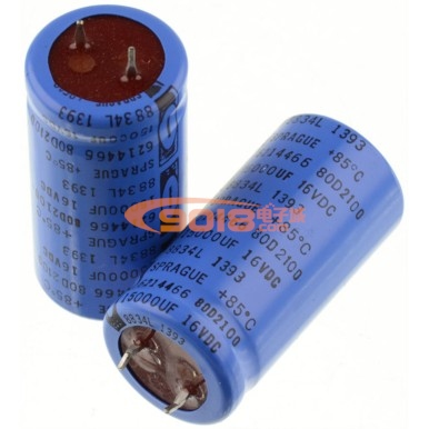 美国思碧SPRAGUE 进口大水塘 红头发烧滤波电解电容(15000uf/16V)