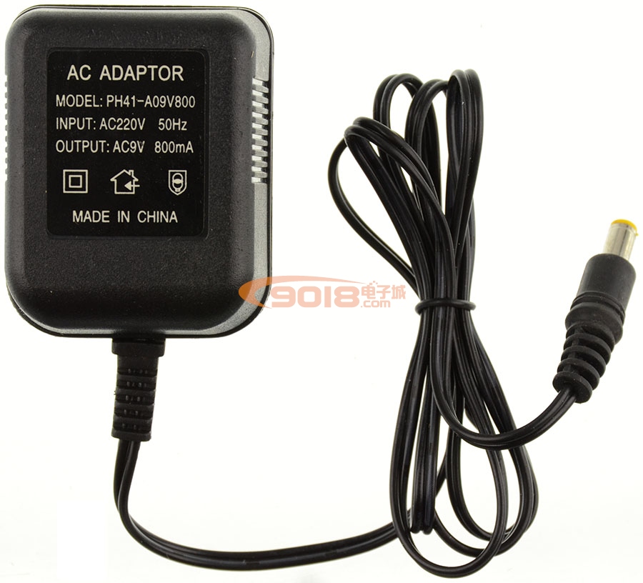 AC220V 50Hz转AC9V 800mA交流电源适配器 线性变压器 AC ADAPTOR