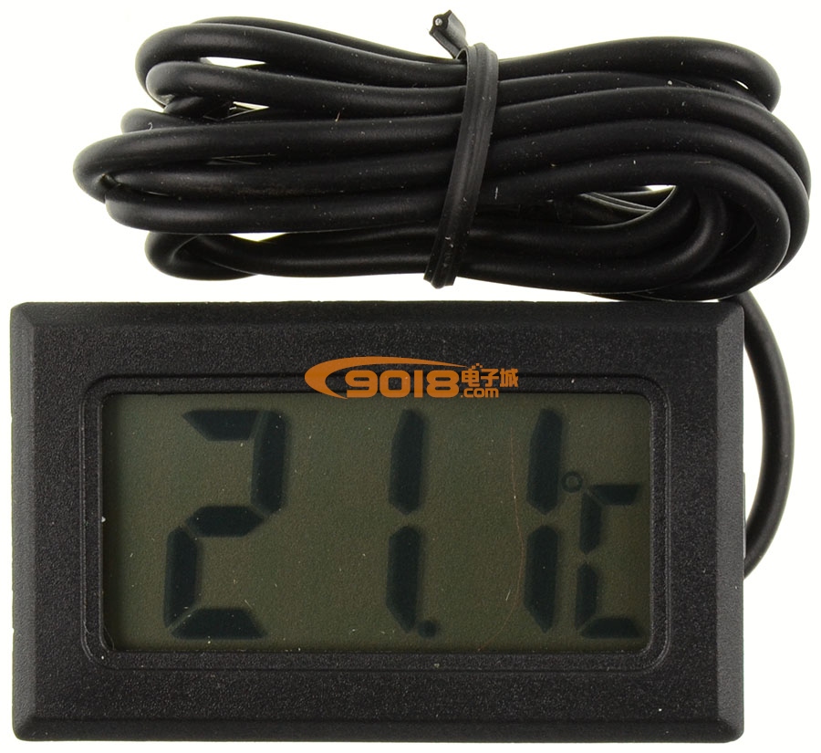 小型数显温度计 电子温度计 温度测量仪 空气测温 赠纽扣电池