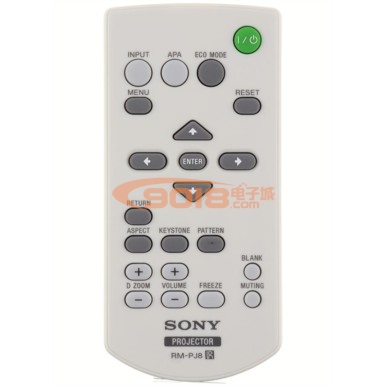 全新原装SONY索尼VPL-EX271 VPL-EX272投影机遥控器 原厂原配型号