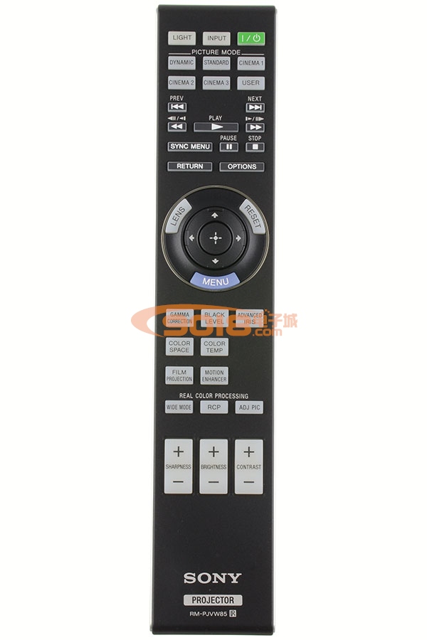 全新原装SONY索尼投影机/投影仪遥控器 RM-PJVW85 原配型号