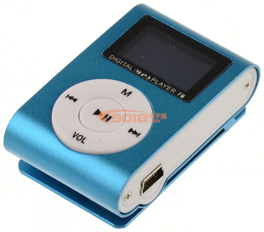 微型自动选台FM调频立体声收音机/运动型夹子收音机/TF插卡MP3播放器/USB充电
