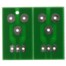 密封型2位RCA莲花座转XH2.54mm 3P插座 转接板/PCB板