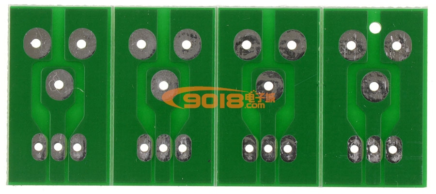 密封型2位RCA莲花座转XH2.54mm 3P插座 转接板/PCB板