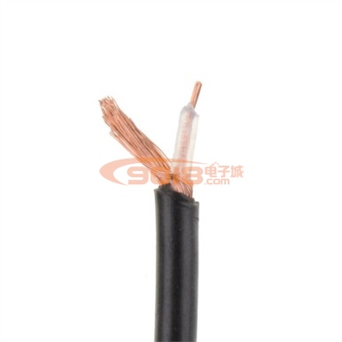优质RG174 50-2型同轴电缆/馈线/50欧射频信号传输线 天线延长连接线 1米价