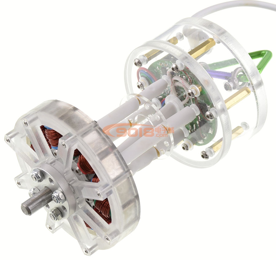 直流12V微型吊扇 蚊帐微风电扇 可无级调速 静音风扇 DIY产品