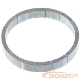 弧形磁钢 可拼圆形14P多极磁环 N40H强磁铁 烧结钕铁栅 R37*R33*10.8*4mm N/S极性一对价