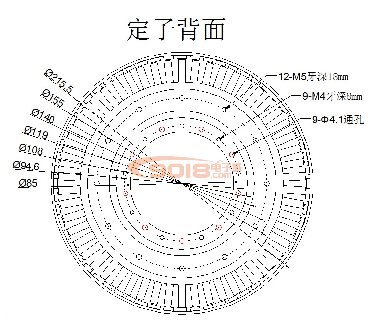 昊极600W大型永磁直流无刷电机 超低速大扭矩马达 盘式超薄扁平 多极 有感带霍尔