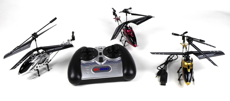 美嘉欣T36-95%金属版不打转遥控直升飞机模型悬停七彩灯耐摔双速