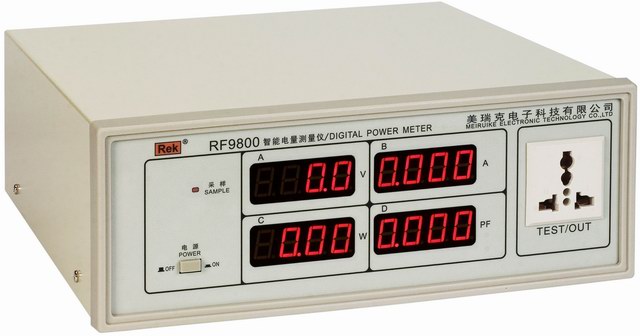 全新正品美瑞克 RF9800 单相数字功率计